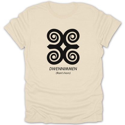 Adinkra Dwennimmen Strength Tee - Zion Threadz