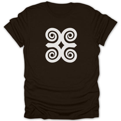 Adinkra Dwennimmen Symbol Tee - Zion Threadz