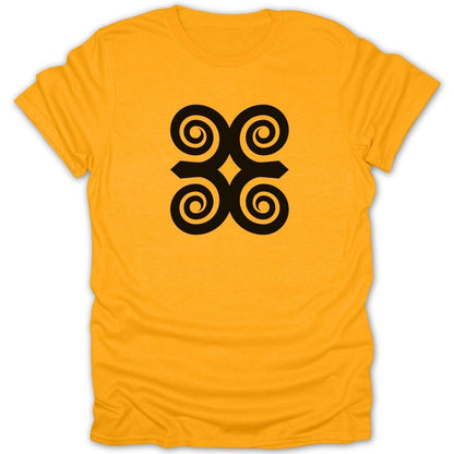 Adinkra Dwennimmen Symbol Tee - Zion Threadz