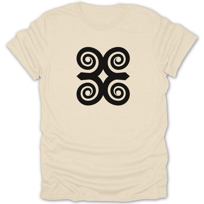 Adinkra Dwennimmen Symbol Tee - Zion Threadz