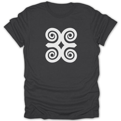 Adinkra Dwennimmen Symbol Tee - Zion Threadz