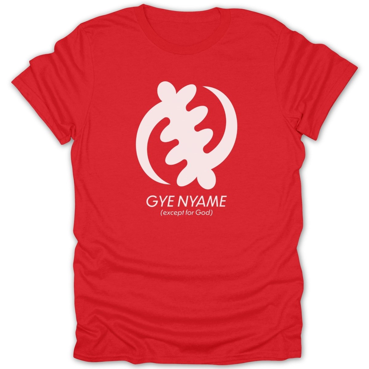Adinkra Gye Nyame Except For God Tee - Zion Threadz