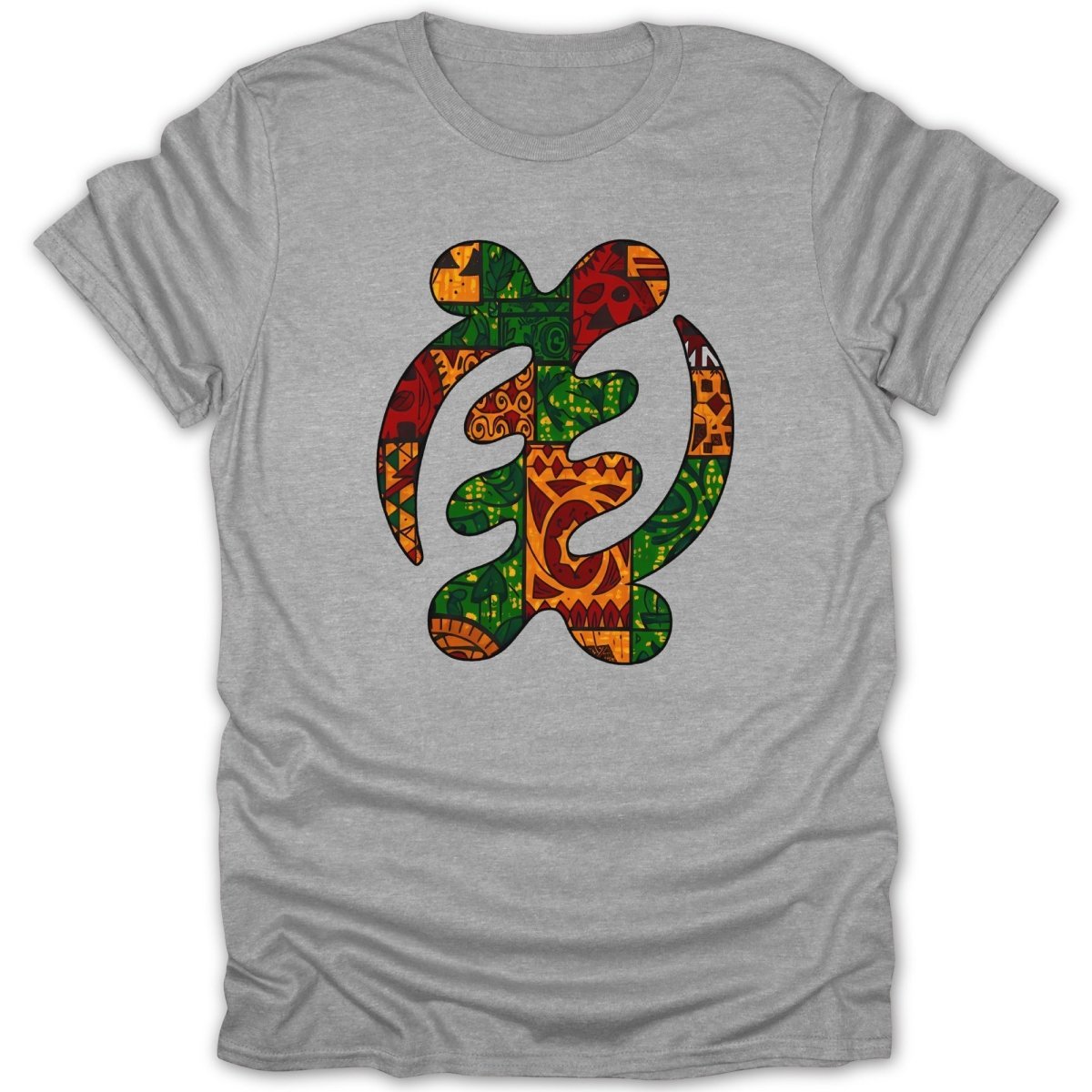 Adinkra Gye Nyame Pattern 1 Tee - Zion Threadz