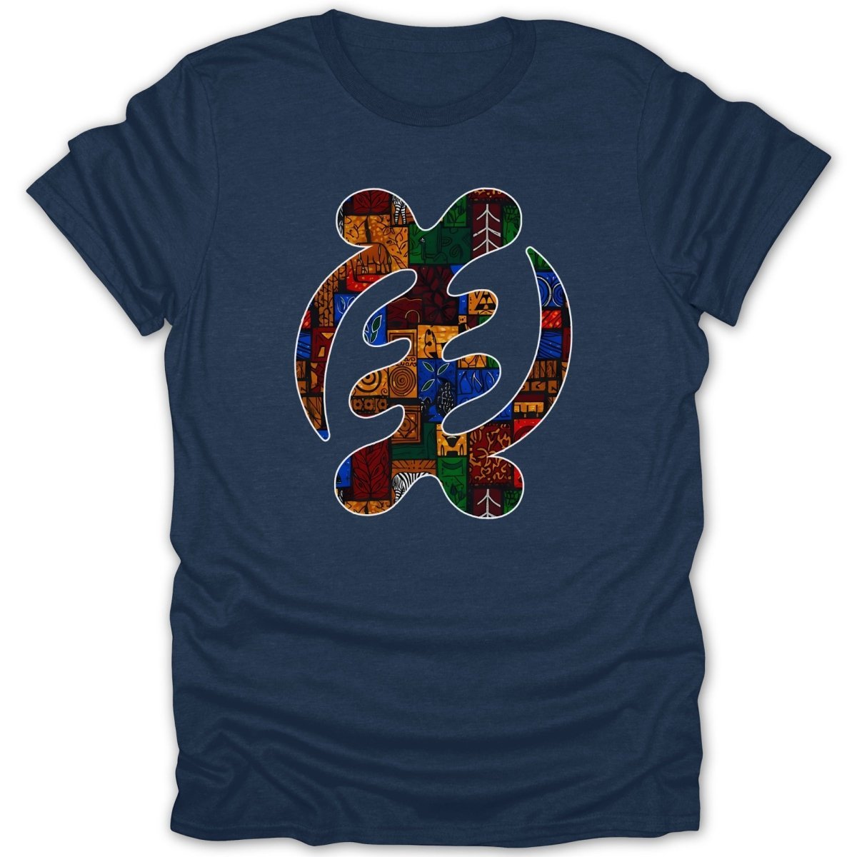 Adinkra Gye Nyame Pattern 2 Tee - Zion Threadz