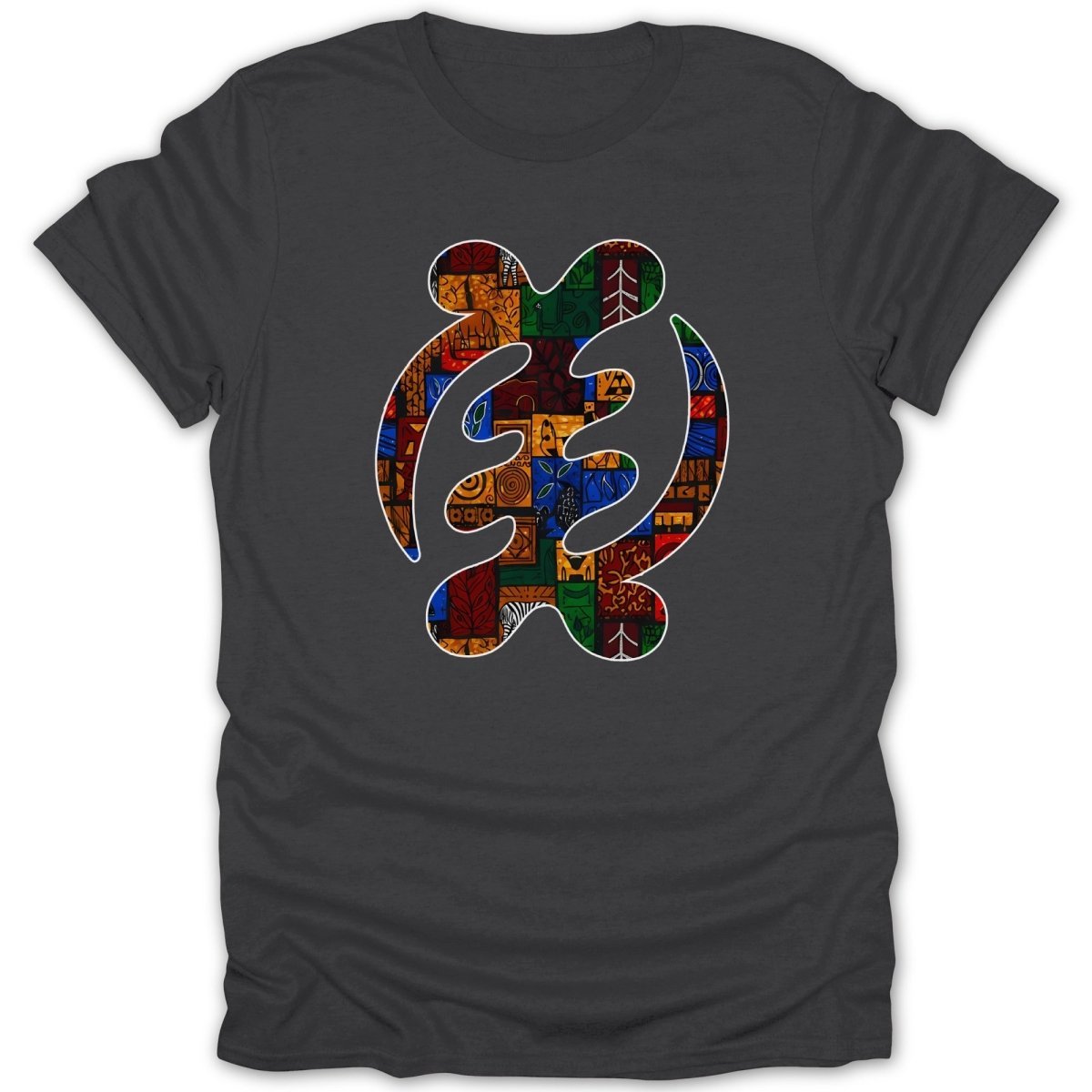 Adinkra Gye Nyame Pattern 2 Tee - Zion Threadz