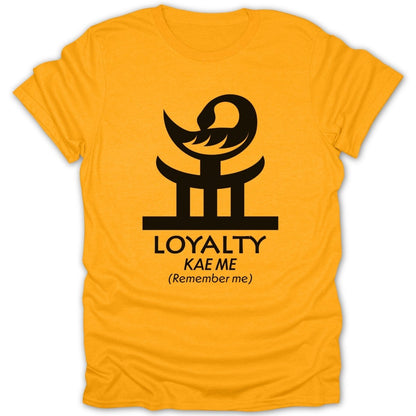 Adinkra Kae Me Tee - Zion Threadz