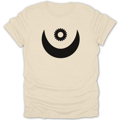 Adinkra Moon and Star Tee - Zion Threadz
