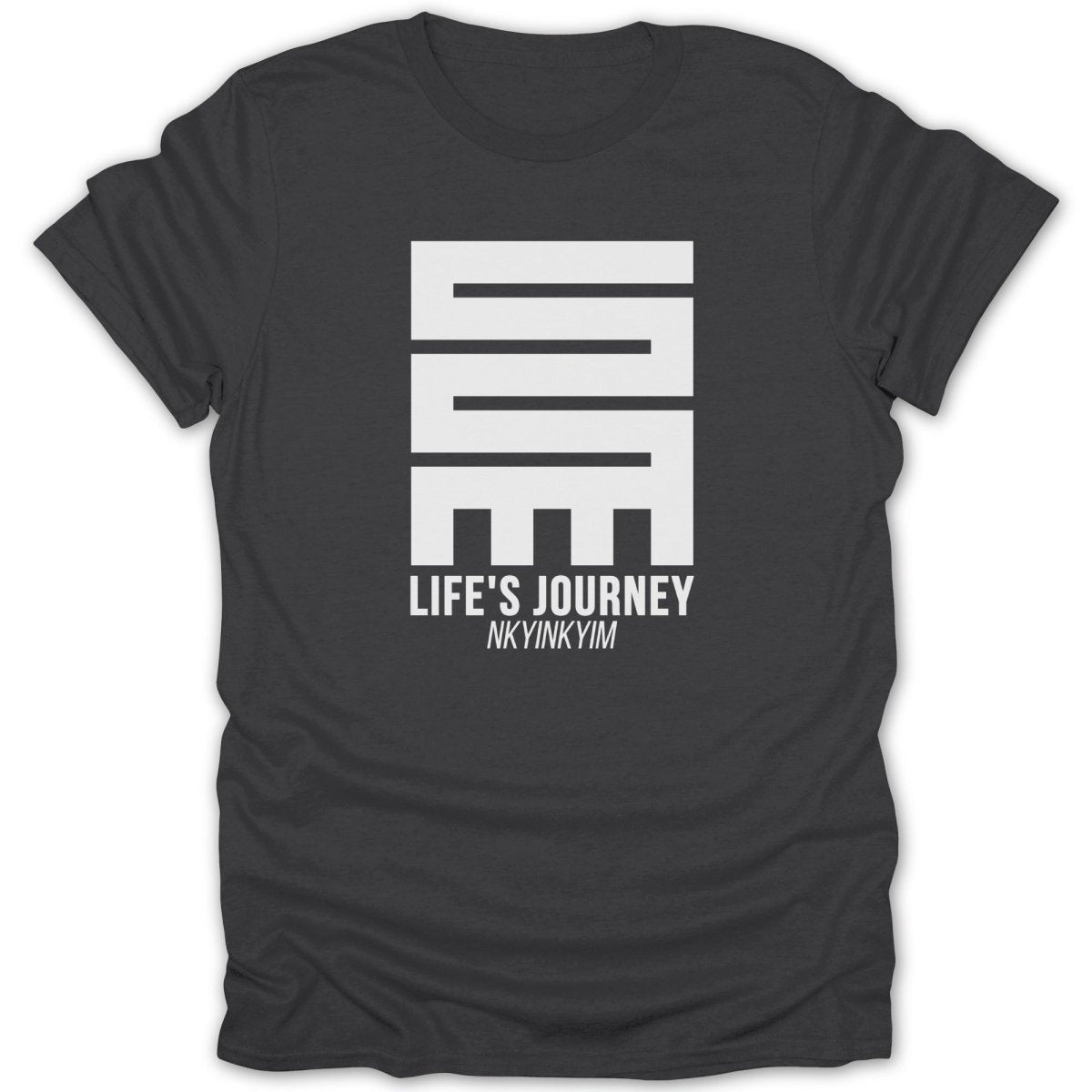 Adinkra Nkyinkyim Life's Journey Tee - Zion Threadz