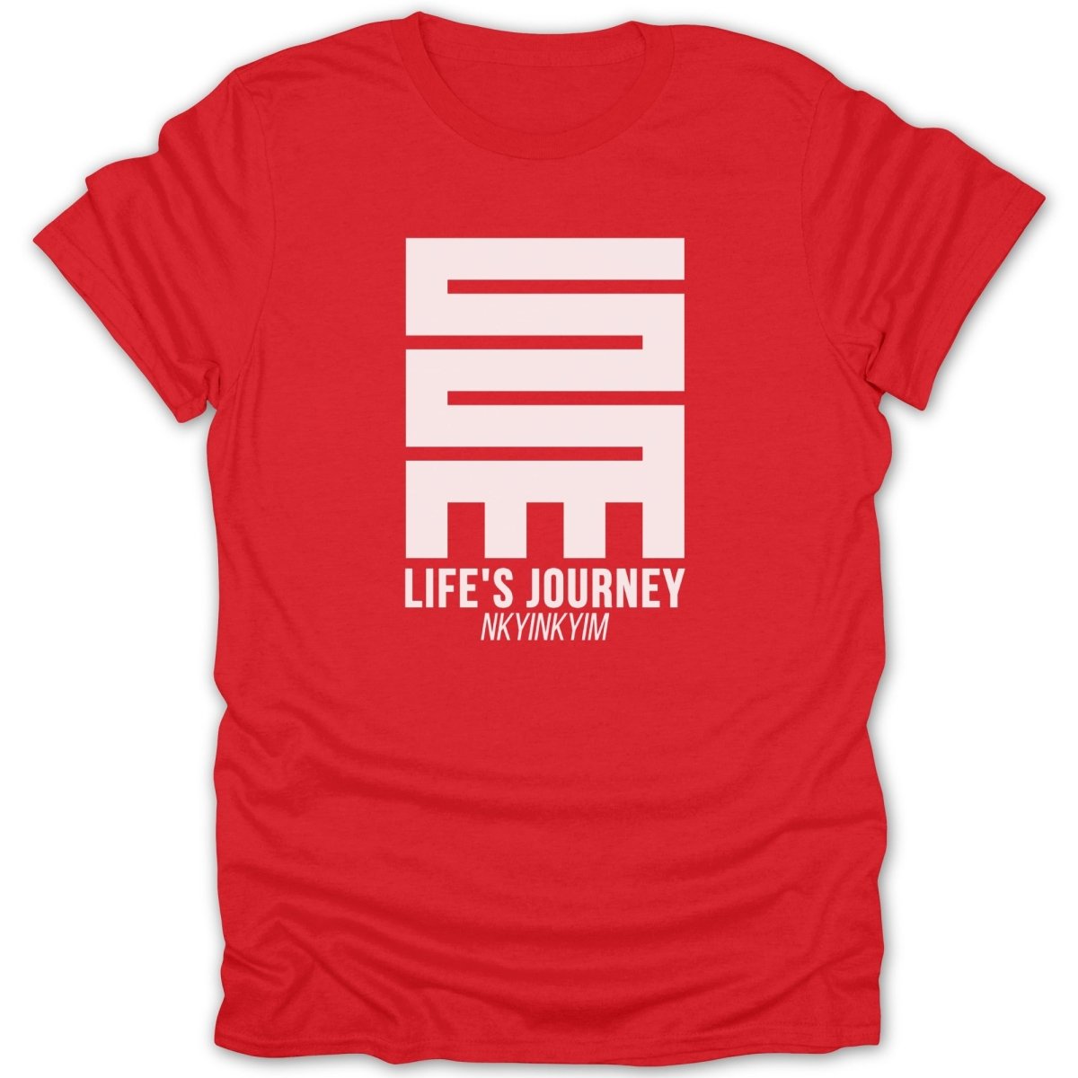 Adinkra Nkyinkyim Life's Journey Tee - Zion Threadz