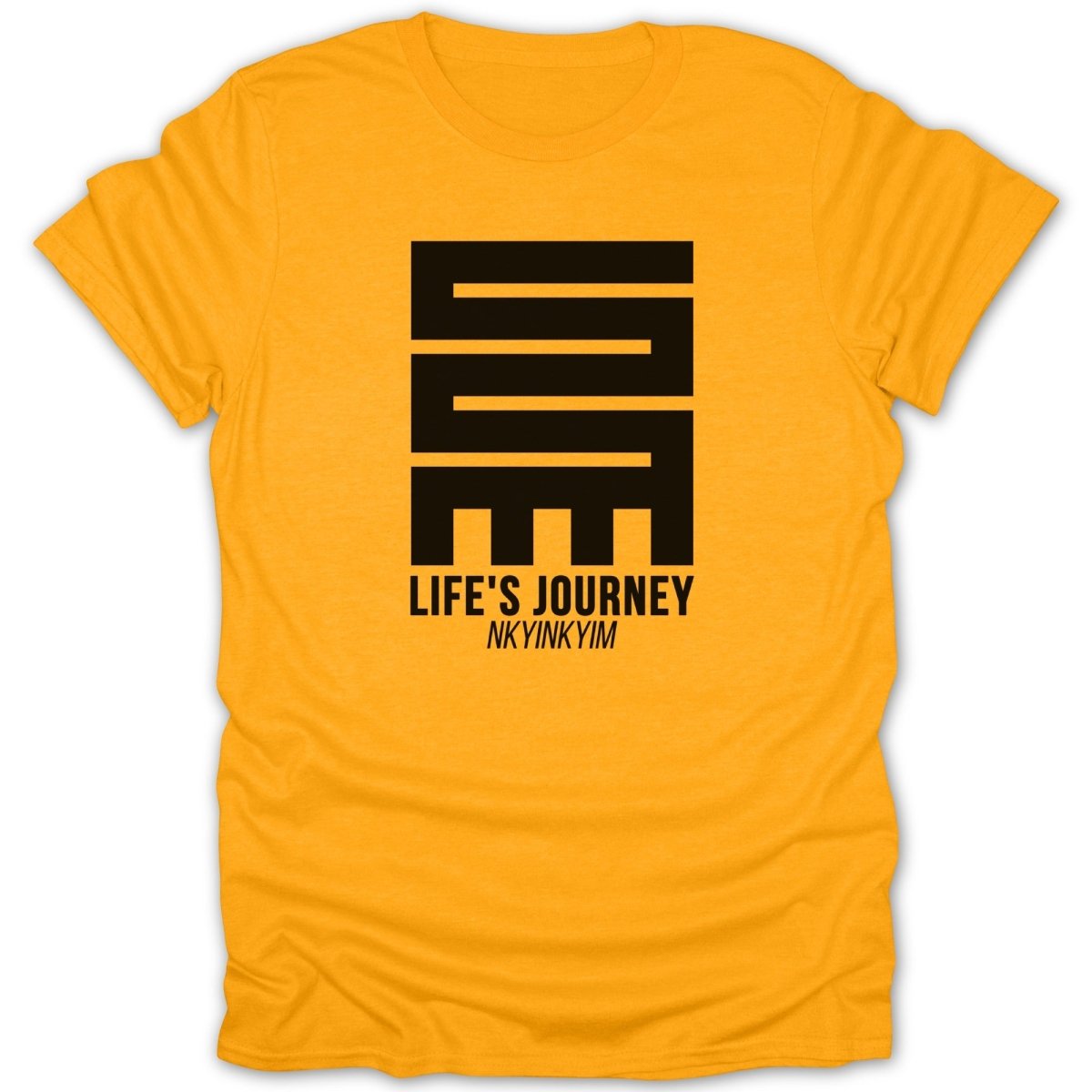 Adinkra Nkyinkyim Life's Journey Tee - Zion Threadz