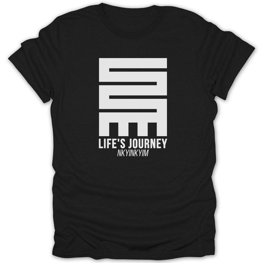Adinkra Nkyinkyim Life's Journey Tee - Zion Threadz