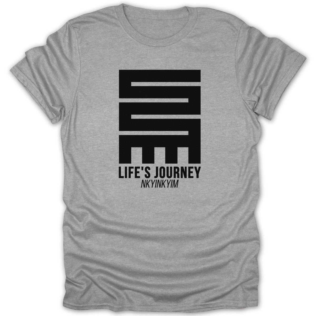 Adinkra Nkyinkyim Life's Journey Tee - Zion Threadz