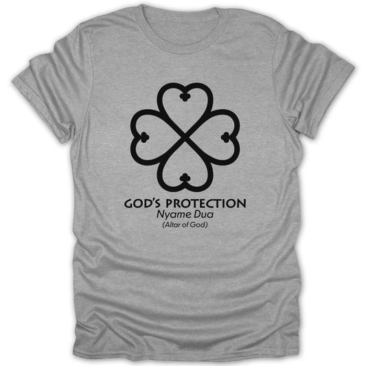Adinkra Nyame Dua Altar Tee - Zion Threadz