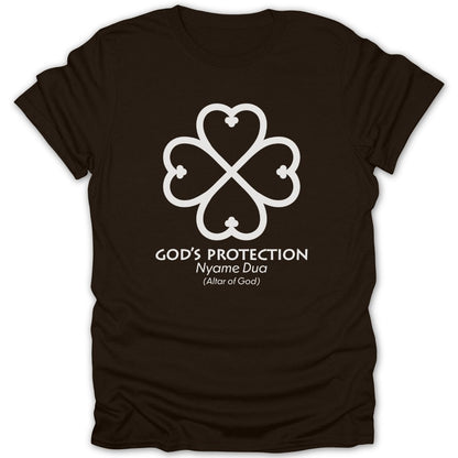 Adinkra Nyame Dua Altar Tee - Zion Threadz