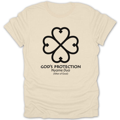 Adinkra Nyame Dua Altar Tee - Zion Threadz