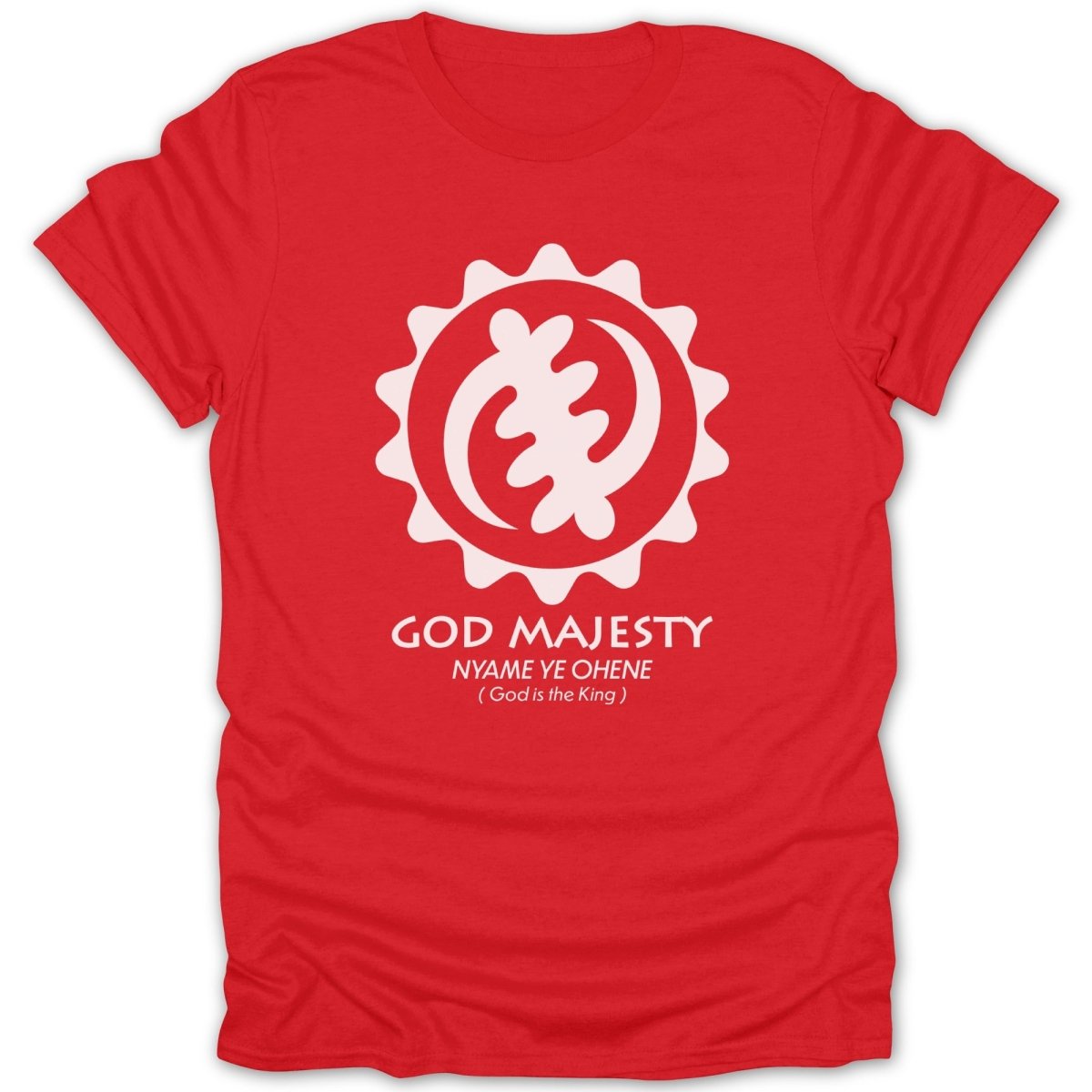 Adinkra Nyame Ye Ohene Tee - Zion Threadz