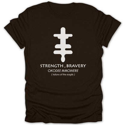 Adinkra Okodee Mmmowere Tee - Zion Threadz