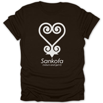 Adinkra Sankofa Symbol Tee - Zion Threadz