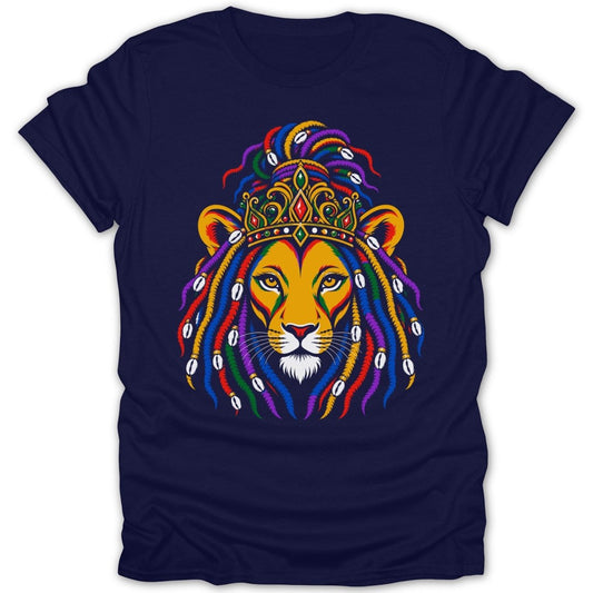 Reggae Lioness With Dreads PB Tee - Zion Threadz