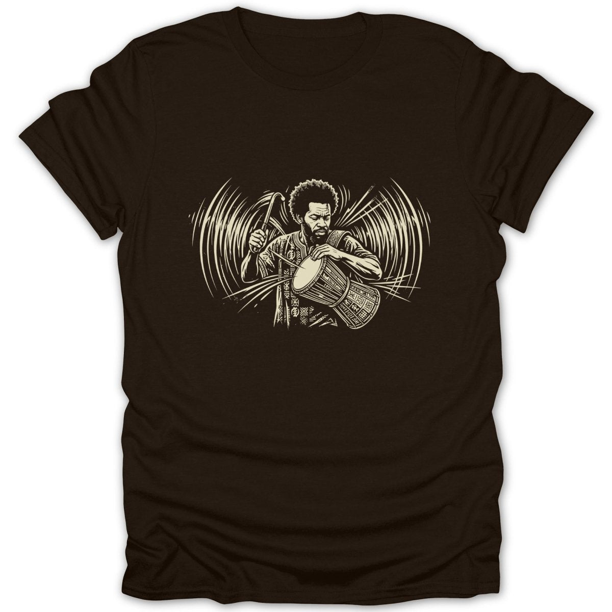 Rhythmic Talking Drum Tee - Zion Threadz