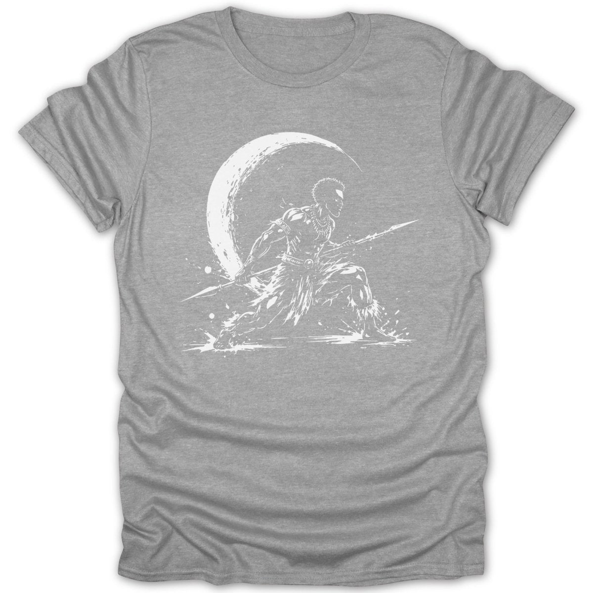 Lunar Warrior Spirit BW Tee - Zion Threadz