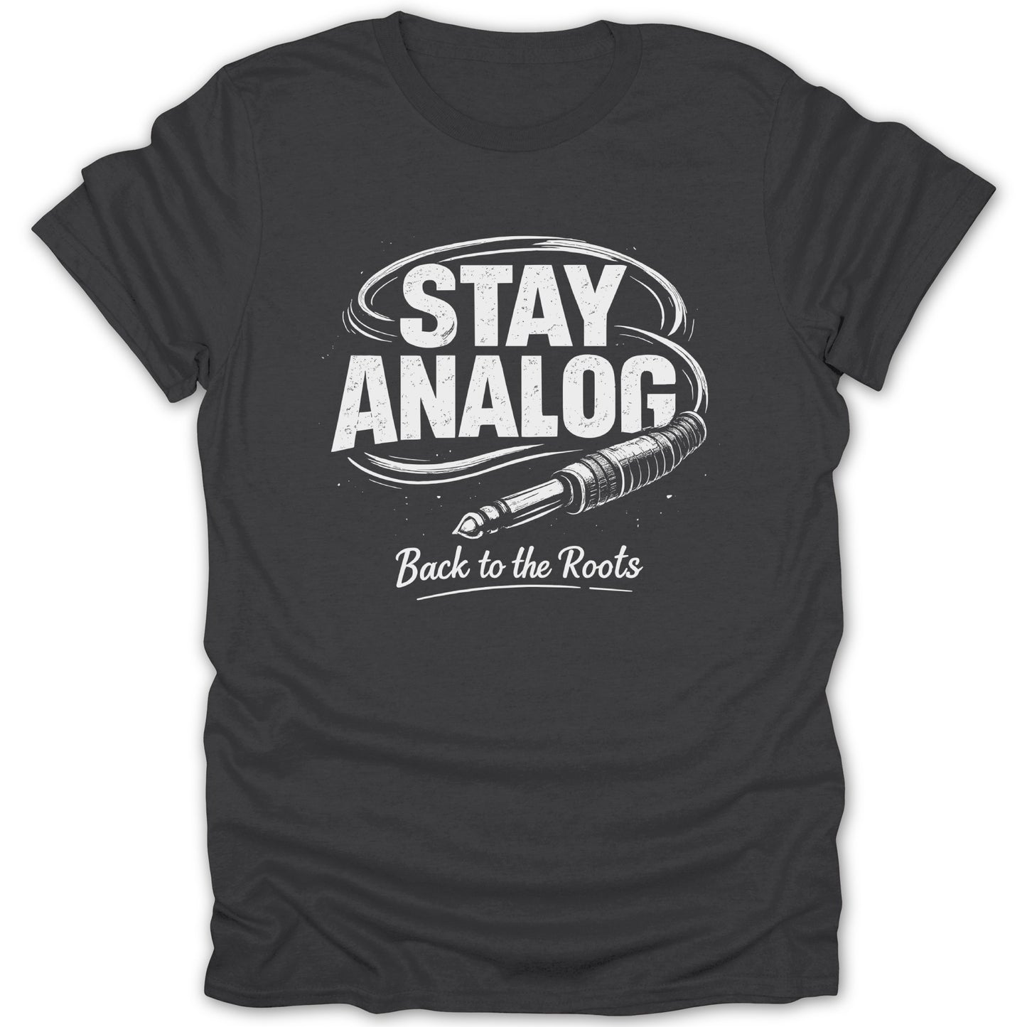 Stay Analog Back to the Roots Graphic T-shirt
