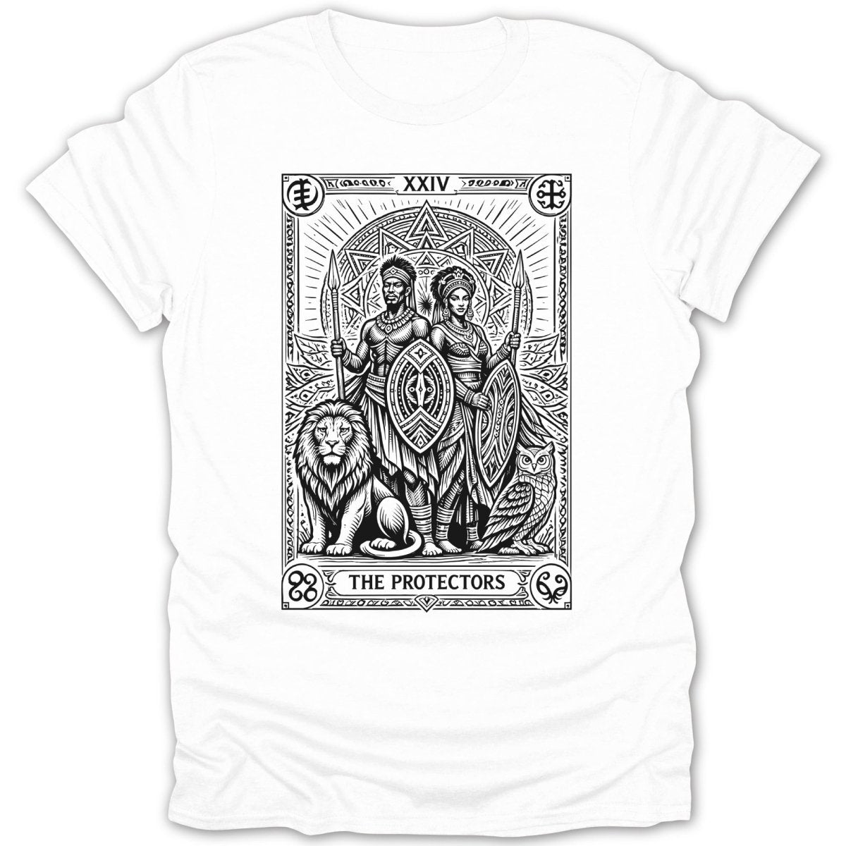 The Protectors Tarot Card Tee - Zion Threadz