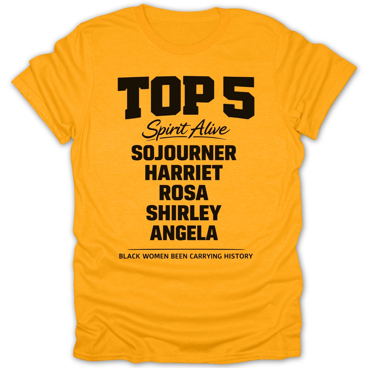 Top 5 Spirit Alive Black Women Been Carrying History Shirt