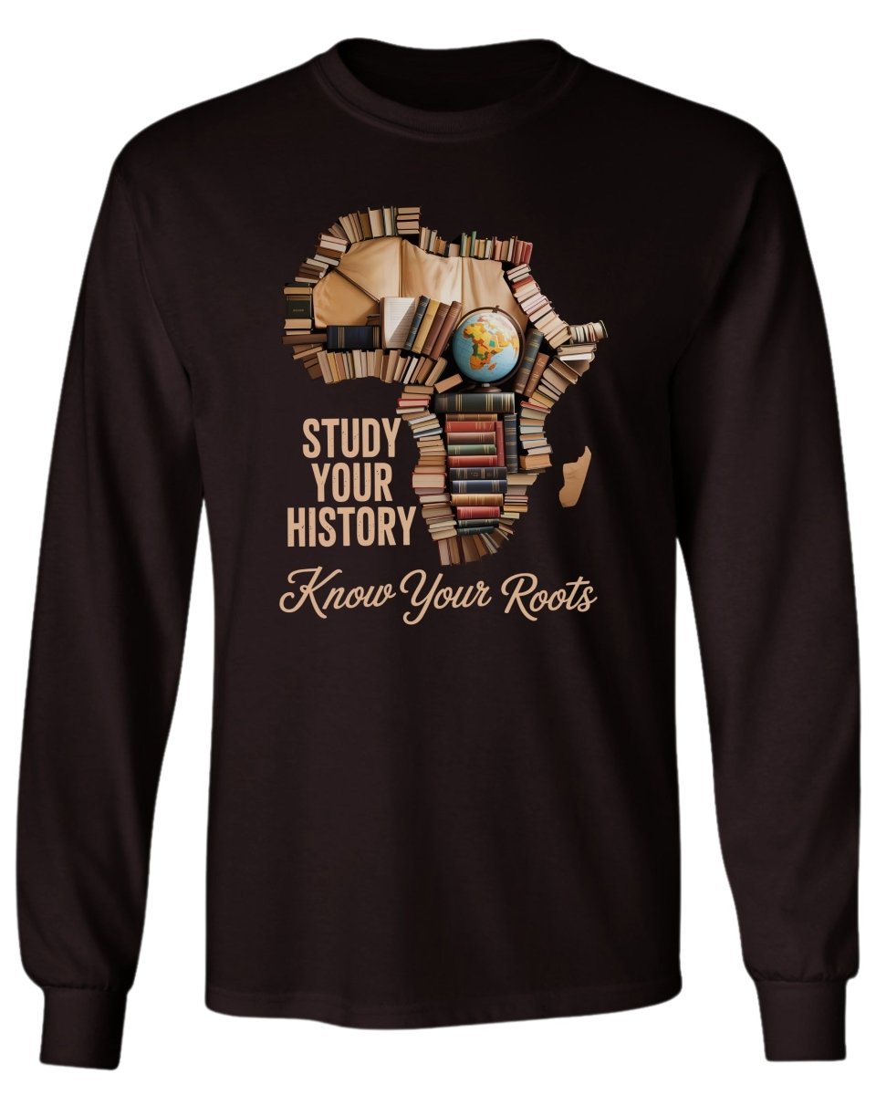 Africa Book Map Long Sleeve - Zion Threadz