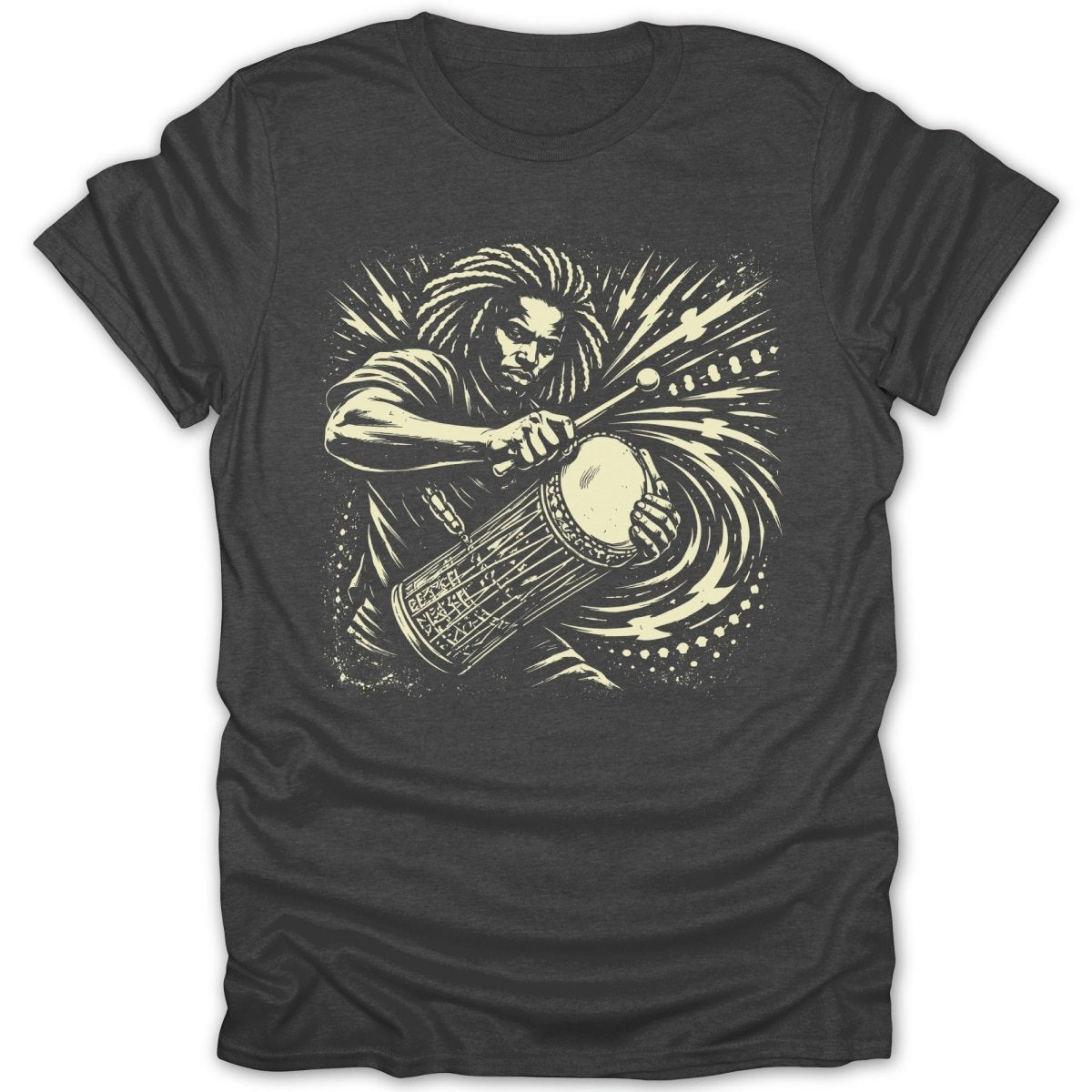 Rhythmic Talking Drum 2 Tee - Zion Threadz