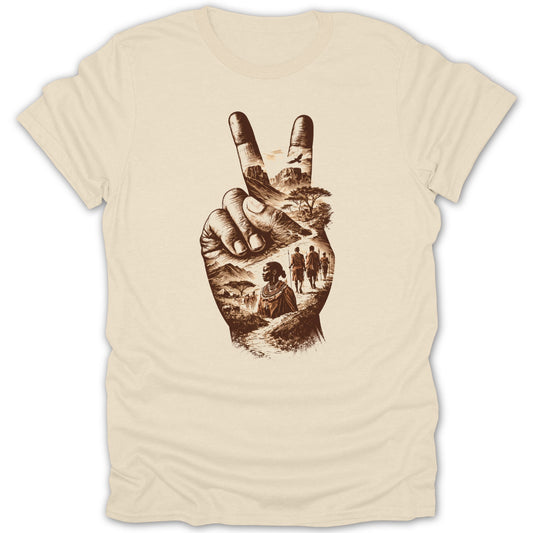 Peace Through Africa Tee