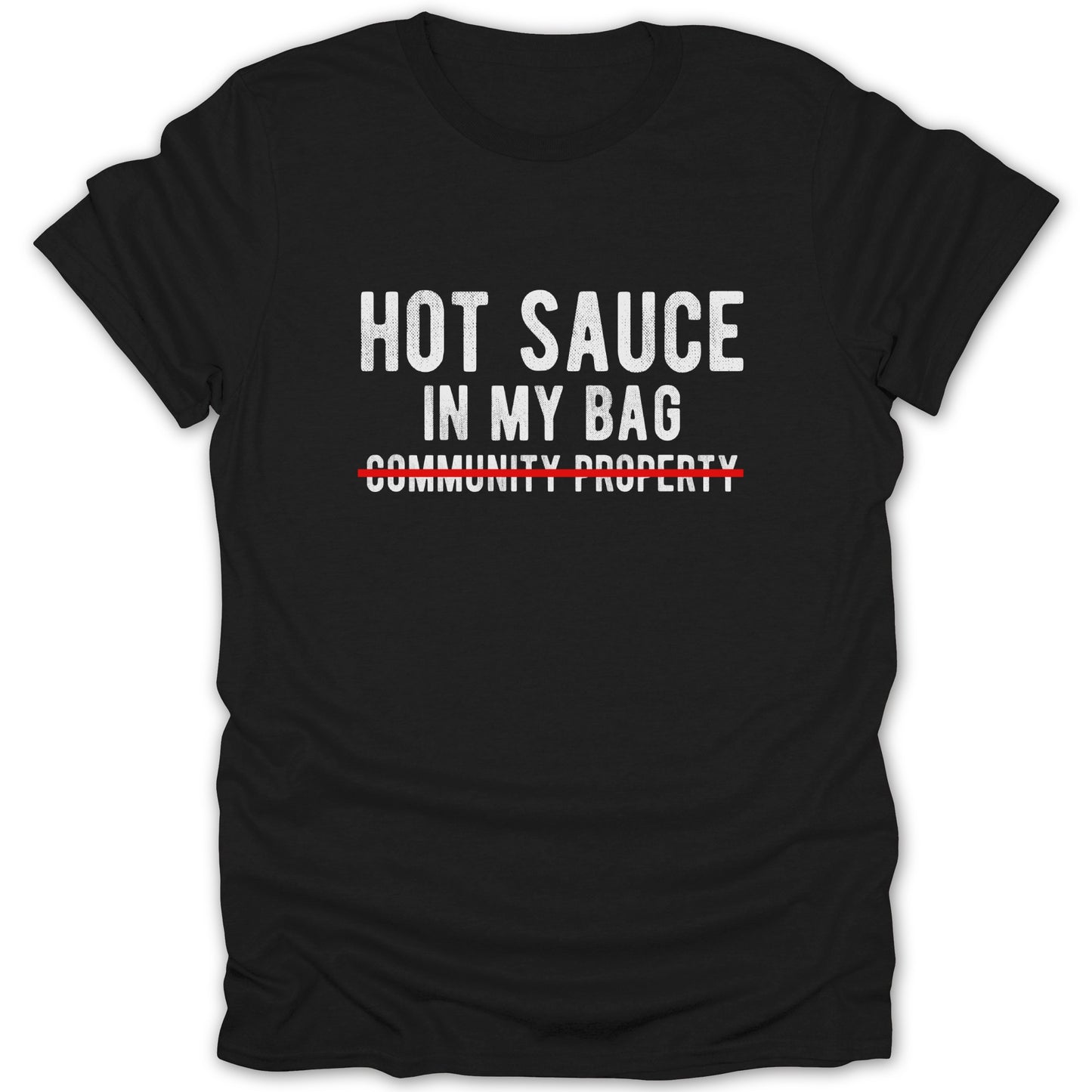 Hot Sauce In My Bag Community Property T-shirt product type