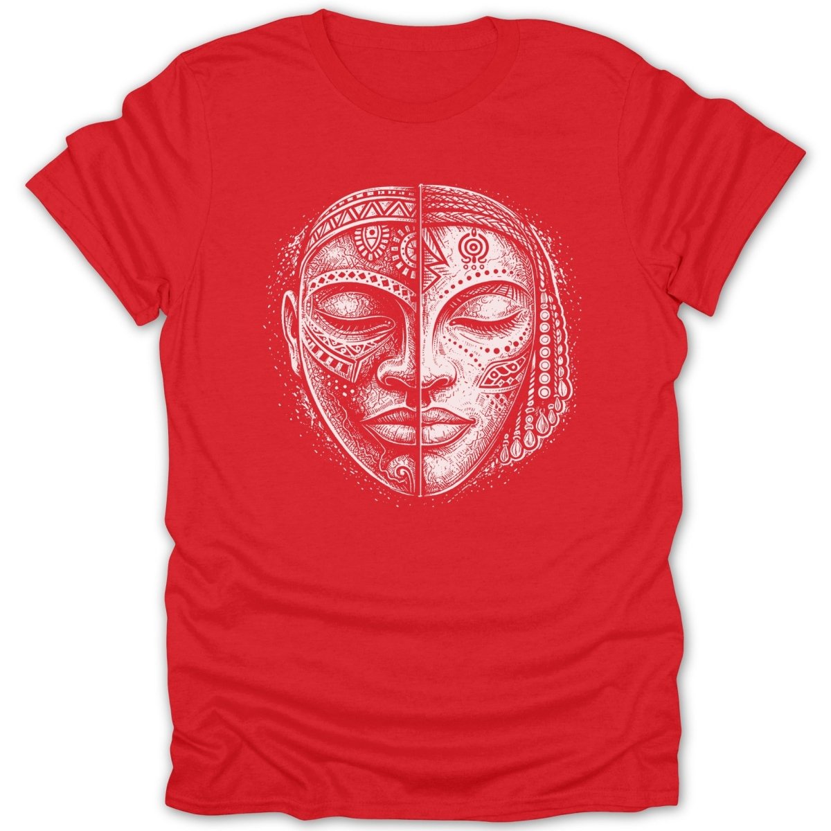 Dual Spirit Mask Tee - Zion Threadz