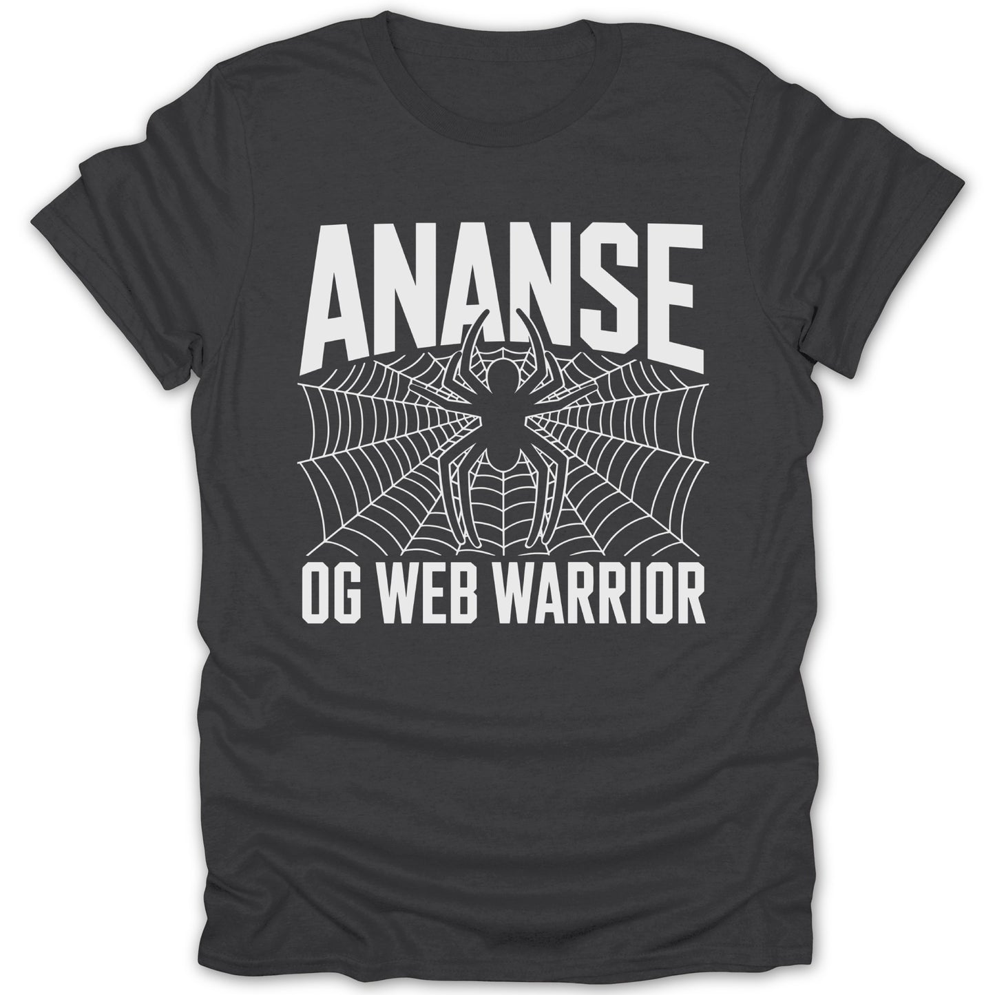 Ananse OG Web Warrior Graphic Design T-shirt