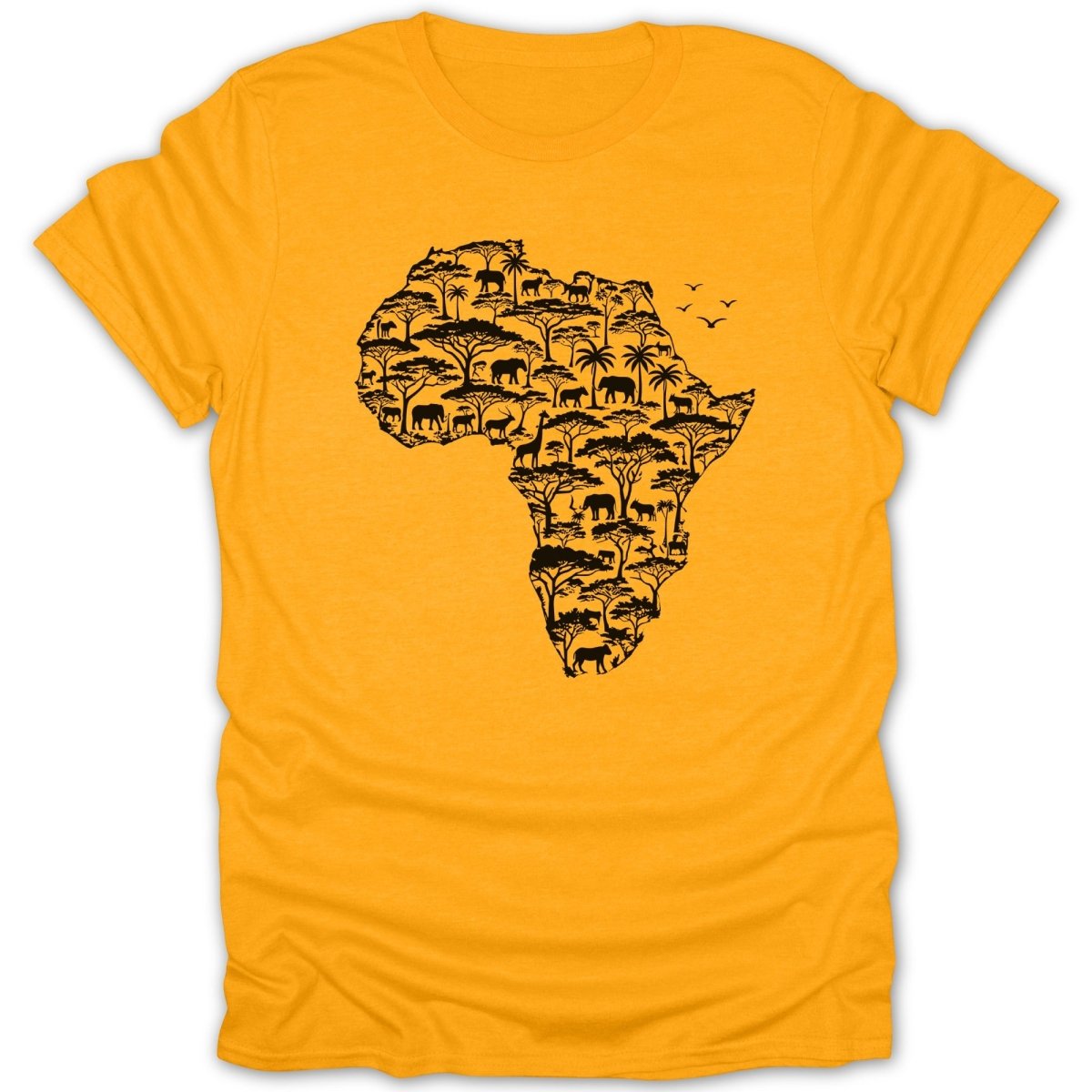 Wildlife Safari in Africa Shape Tee - Zion Threadz