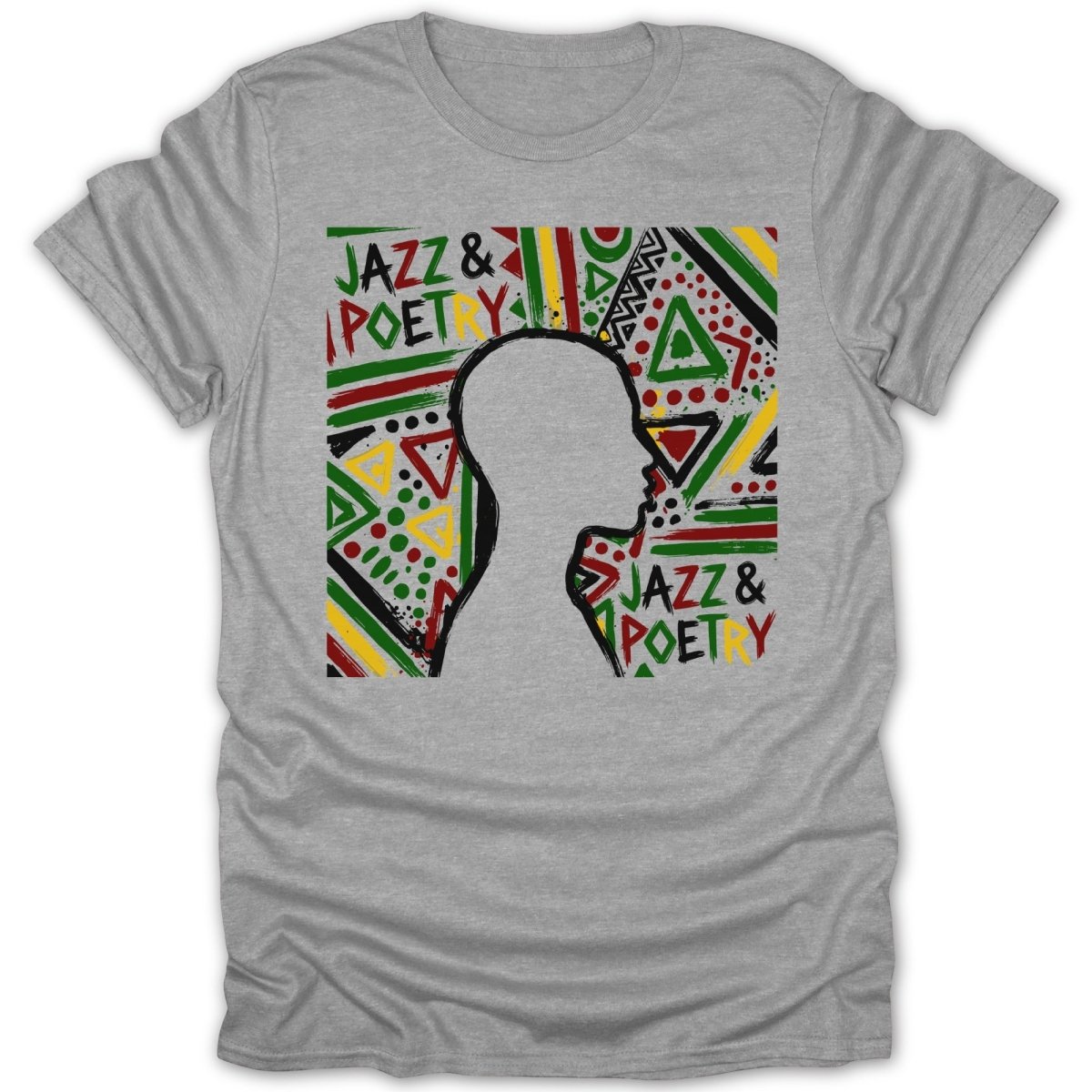 Jazz Poetry Artistic Tee - Zion Threadz