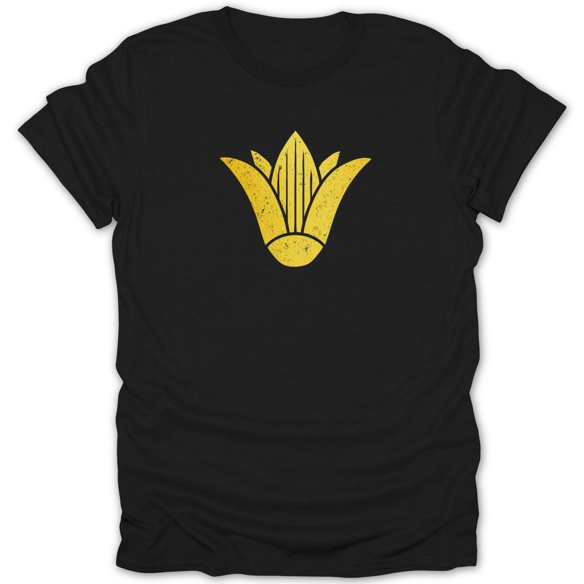 Gold Egyptian Lotus Flower Tee - Zion Threadz