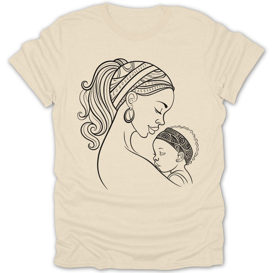 Mother Child Affection Tee - Zion Threadz