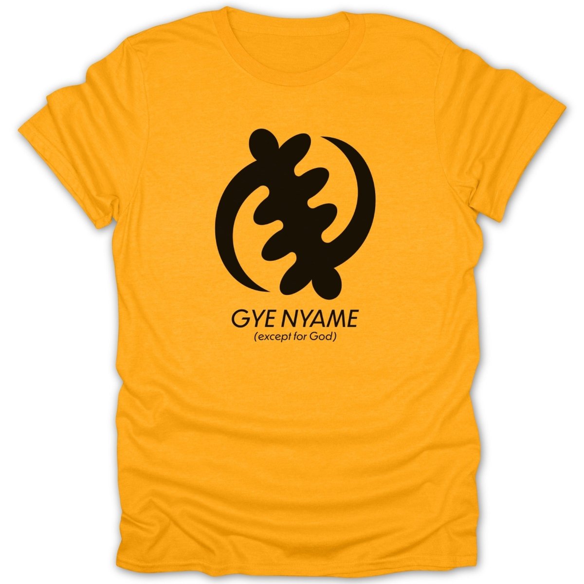 Adinkra Gye Nyame Except For God Tee - Zion Threadz