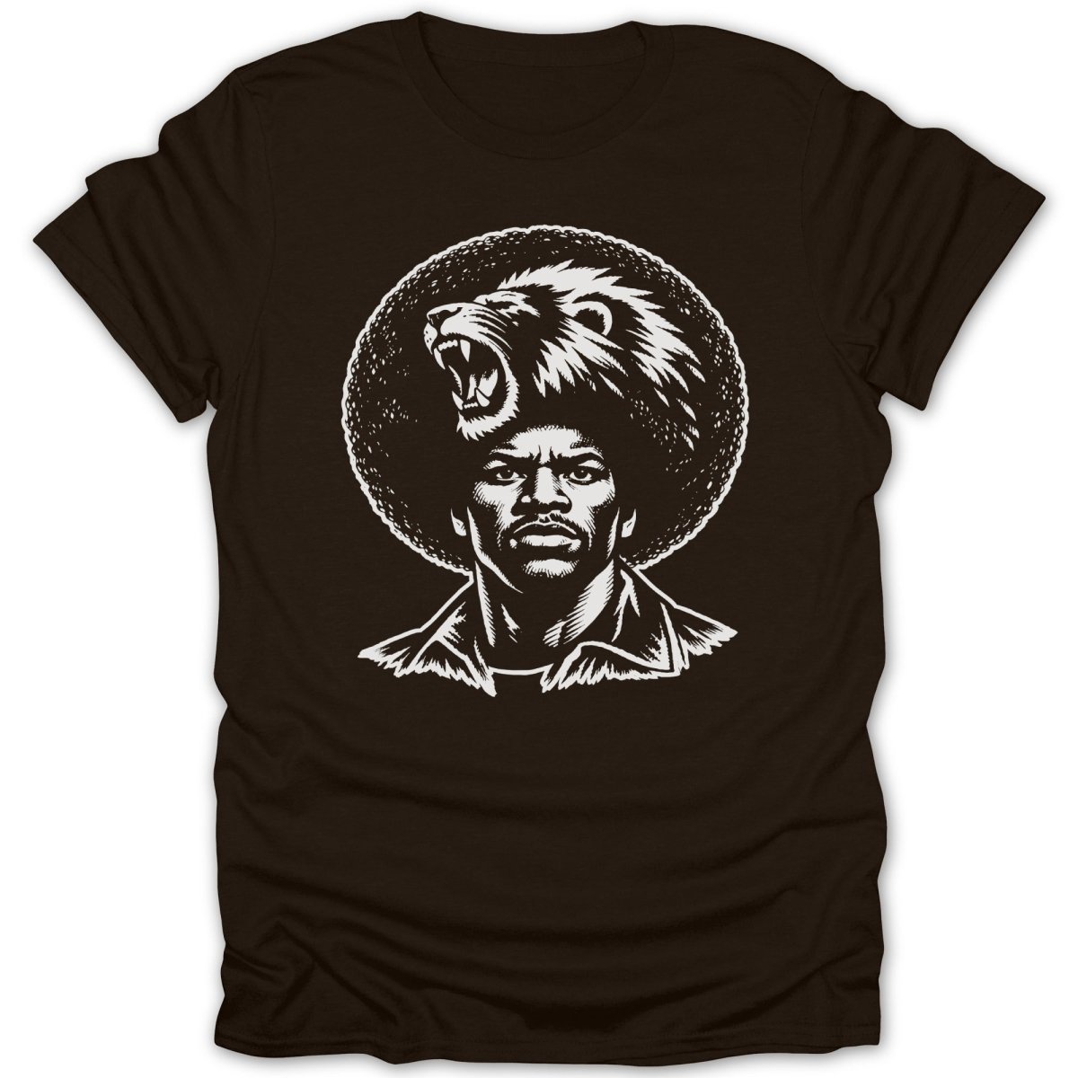 Majestic Roar Afro Tee - Zion Threadz