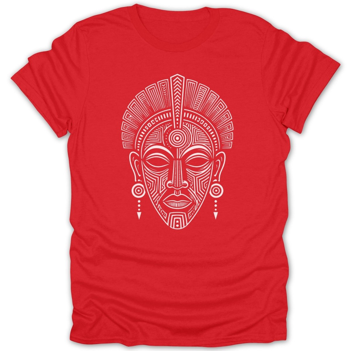 Ancient Spirit Wood Pattern Mask Tee - Zion Threadz