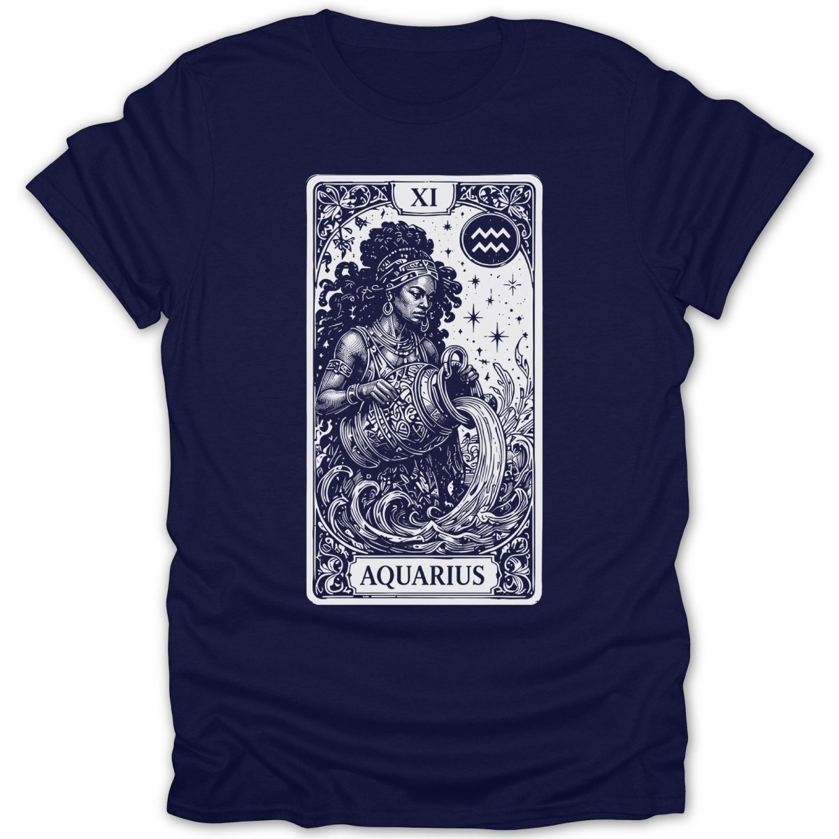 Aquarius Zodiac Tee - Zion Threadz