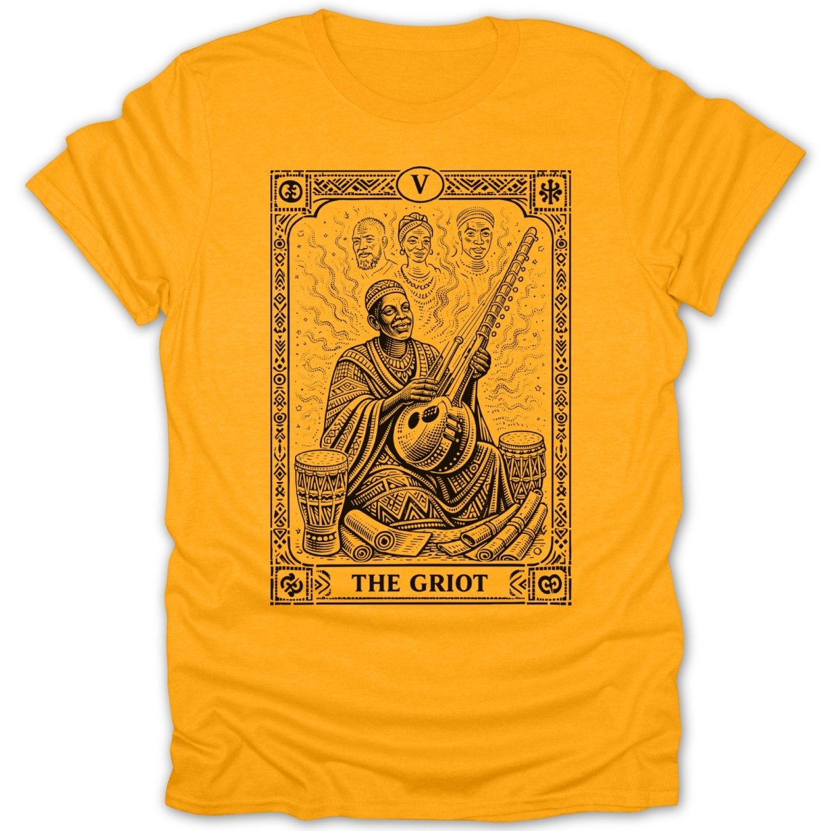 The Griot Tarot Card Tee - Zion Threadz