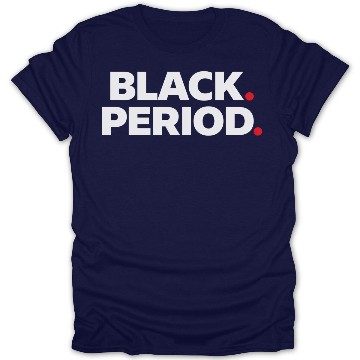 Black Period Tee - Zion Threadz