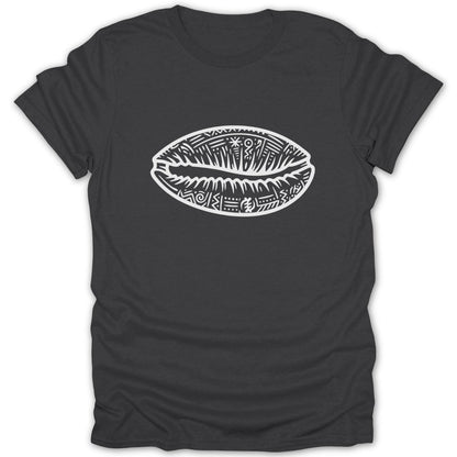 Cowrie Shell Adinkra Tee - Zion Threadz