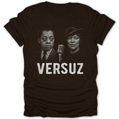 Baldwin Vs Hurston Tee - Zion Threadz