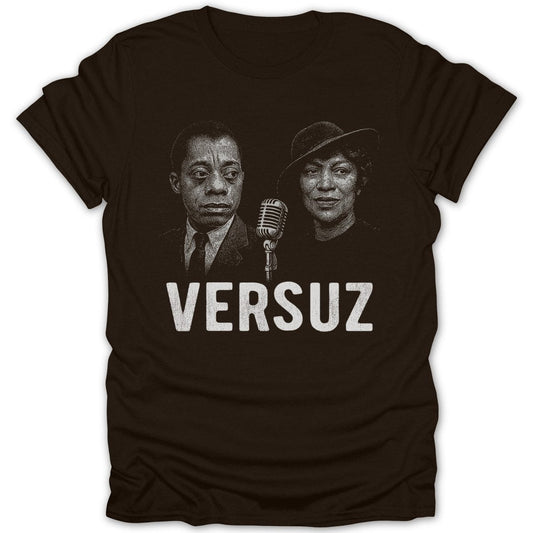 Baldwin Vs Hurston Tee - Zion Threadz