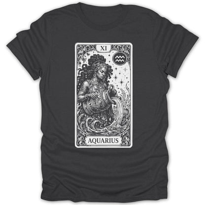 Aquarius Zodiac Tee - Zion Threadz