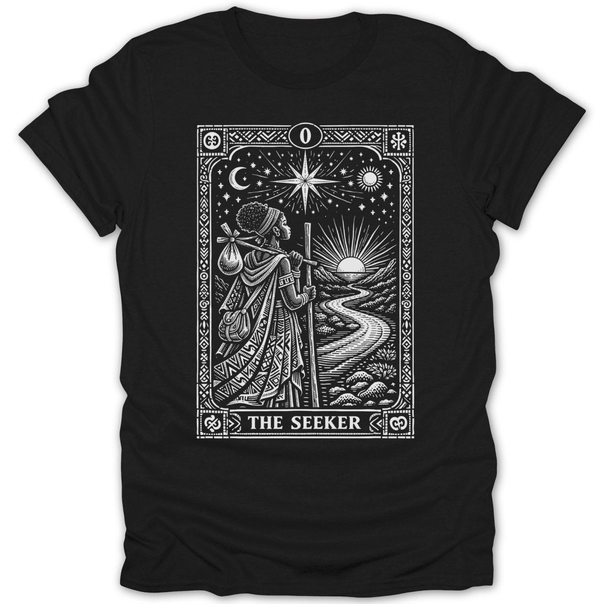 The Seeker Tarot Card Tee - Zion Threadz