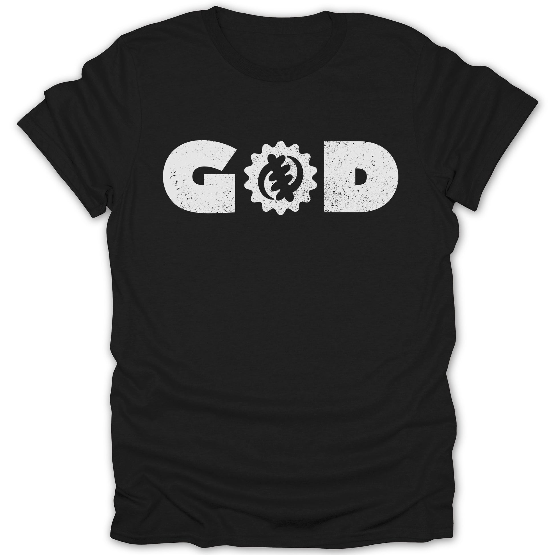 Unique GOD Gear Icon Black Top T-shirt